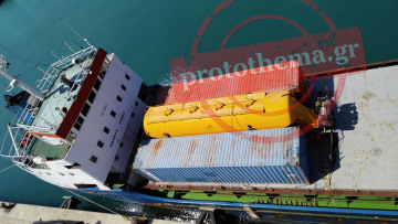 Στο λιμάνι του Ηρακλείου το πλοίο που μετέφερε όπλα από την Τουρκία στη Λιβύη