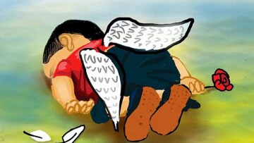 Φωτογραφίες: Δείτε τις αντιδράσεις για το τρίχρονο αγγελούδι που χάθηκε στο Αιγαίο