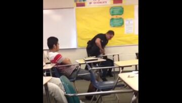 Σάλος στις ΗΠΑ για τον αστυνομικό που ξυλοφορτώνει μαθήτρια μέσα σε τάξη