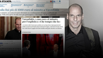 Σάλος στην Ιταλία: «Πληρώσαμε τον Βαρουφάκη 1.000 ευρώ το λεπτό!»