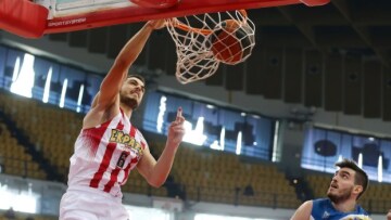 Με διαφορά 69 πόντων (108-39) διέλυσε ο Ολυμπιακός το νεοφώτιστο Λαύριο!