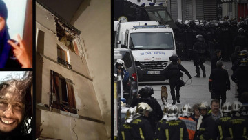 Εικόνες-σοκ από τη «μάχη» στο διαμέρισμα του Σεν Ντενί