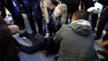 Θεσσαλονίκη: Ένταση στην Αριστοτέλους για τη σύλληψη ηλικιωμένου καστανά