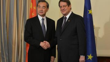 Αναστασιάδης: «Καλή» η συνάντηση με τον Κινέζο ΥΠΕΞ