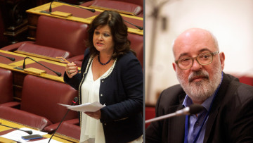 Κορυφή του παγόβουνου ο διορισμός του συζύγου Καφαντάρη σε ΔΕΚΟ-«φάντασμα»