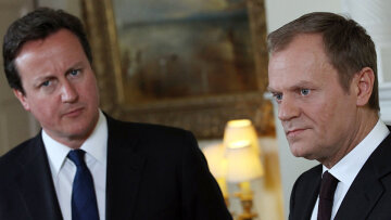 Δεν υπήρξε συμφωνία στη συνάντηση Τουσκ-Κάμερον