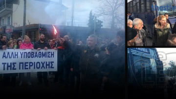 Έστειλαν τα ΜΑΤ στους κατοίκους στα Διαβατά για το κέντρο προσφύγων