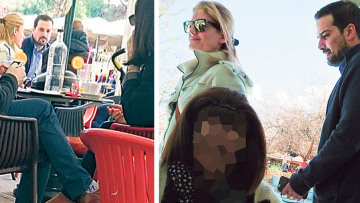 Γαβριήλ - Ράνια: Καφές στην πλατεία με συγχαρητήρια για το μωρό