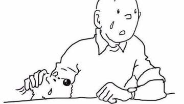 Ο ΤενΤεν και ο Μιλού δακρύζουν για το Βέλγιο 