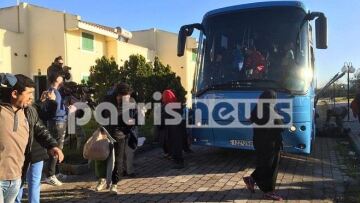 Ηλεία: Έφτασαν οι πρώτοι πρόσφυγες στο... resort