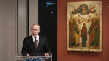 Φωτογραφίες: Τι είδαν στο Βυζαντινό και Χριστιανικό Μουσείο Τσίπρας-Πούτιν