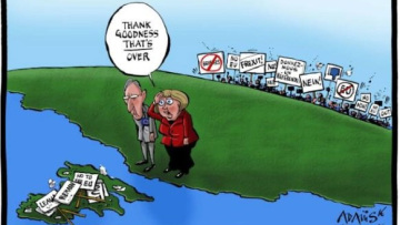 Το Brexit μέσα από την πένα των σκιτσογράφων 