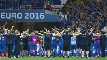 Βίντεο: Ο συγκλονιστικός πανηγυρισμός των Ισλανδών με τη λήξη του αγώνα