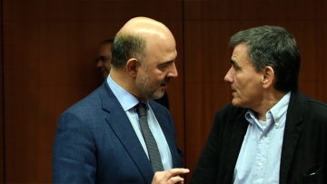 Προαπαιτούμενα, πλεονάσματα και χρέος στο «μενού» της συνάντησης Μοσκοβισί-Τσακαλώτου 