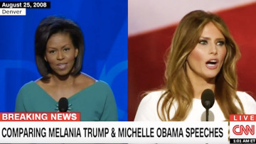Η Μελάνια Τραμπ ξεπατίκωσε την ομιλία της Μισέλ Ομπάμα!