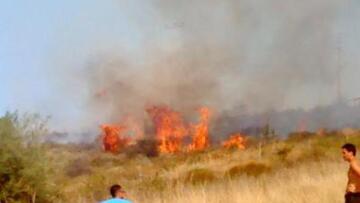 Ενισχύονται οι δυνάμεις στην πυρκαγιά στο Γύθειο 