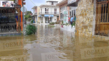 Η κακοκαιρία «χτύπησε» τη δυτική Ελλάδα