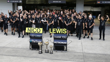 Mercedes: 47 νίκες σε 55 αγώνες!