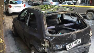 Φωτογραφίες: Μεγάλες ζημιές στην Ιπποκράτους από την ισχυρή έκρηξη της Τετάρτης