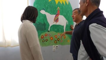 Ο Σταύρος Θεοδωράκης στο Ειδικό Γυμνάσιο Χανίων