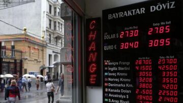 Τάσεις συρρίκνωσης εμφανίζει η τουρκική οικονομία