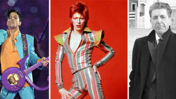 Ντέιβιντ Μπάουι, Πρινς, Λέοναρντ Κοέν και τώρα Τζορτζ Μάικλ: «Μαύρη» χρονιά για τη μουσική το 2016