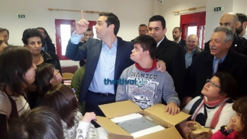 Θεσσαλονίκη: Η συνάντηση Τσίπρα - Άνθιμου και τα αστεία για τον ΠΑΟΚ