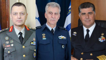 Αλλαξαν αιφνιδιαστικά και οι τρεις αρχηγοί Γενικών Επιτελειών 