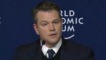 Ο Ματ Ντέιμον ευχήθηκε καλή επιτυχία στον Ντόναλντ Τραμπ