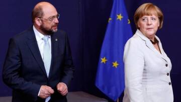 Έρευνα στη Γερμανία: Τρίζει το «οικοδόμημα» Μέρκελ-Σόιμπλε, διαρκής άνοδος για Σουλτς