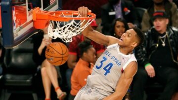 Σόου καρφωμάτων από τον Αντετοκούνμπο στο All-Star Game