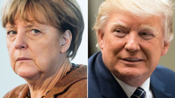 Όλη η  Ευρώπη με τα μάτια στραμμένα στο πρώτο τετ α τετ Τραμπ - Μέρκελ 