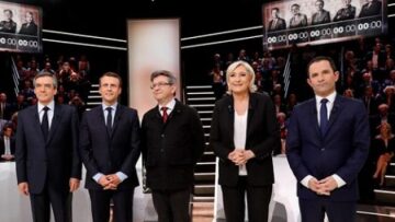 Κόντρες και υποσχέσεις στην τηλεμαχία των υποψηφίων για τη γαλλική προεδρία