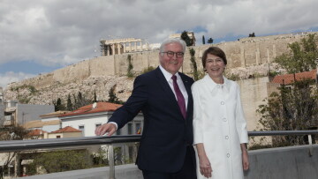 Ο πρόεδρος της Γερμανίας στο Μουσείο της Ακρόπολης