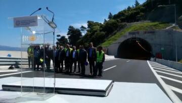 Με τις σήραγγες «Τεμπονέρα», «Στεφανόπουλου», «Παπανδρέου» ανοίγει η Πατρών-Κορίνθου