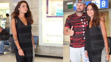 Φωτογραφίες: Στην Ελλάδα ο μάνατζερ ράγκμπι και η Ειρήνη Κολιδά