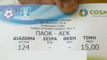 Η… πατέντα που σκέφτονται με τα εισιτήρια για να γίνει ο τελικός!