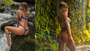 Οι σέξι... περιπλανήσεις της Sara Underwood στη φύση