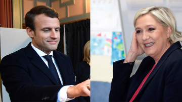 Ο γαλλικός Τύπος δίνει νικητή τον Μακρόν με 60% έναντι 40% της Λεπέν