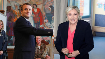 Σαρωτικό προβάδισμα Μακρόν στους ψηφοφόρους εκτός Γαλλίας