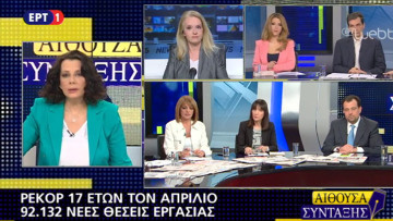 Η ΕΡΤ πανηγυρίζει για τις νέες θέσεις εργασίας παρότι οι μισές είναι μερικής απασχόλησης