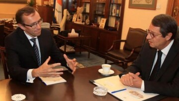 Συνάντηση Αναστασιάδη – Έιντε στη Λευκωσία 