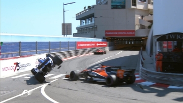 VIDEO: Δείτε την απίστευτη τούμπα στο Μονακό