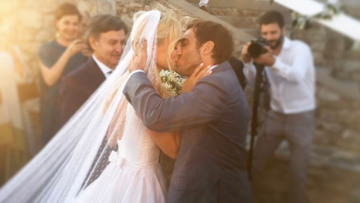 Φωτογραφίες από τον γάμο της Δούκισσας Νομικού με τον Δημήτρη Θεοδωρίδη