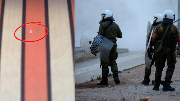 Χάος στο Μενίδι: Σε βάζα μαζεύουν τις σφαίρες οι κάτοικοι από τα σπίτια τους