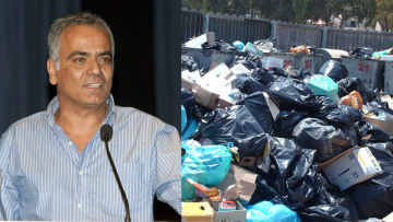  Άκαρπη η συνάντηση Σκουρλέτη με ΠΟΕ-ΟΤΑ - Τα σκουπίδια παραμένουν στους δρόμους
