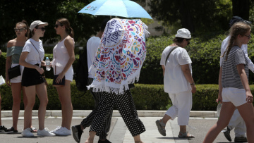 Καιρός: Ζέστη και ισχυρά μελτέμια έως 7 μποφόρ αυξάνουν τον κίνδυνο πυρκαγιών - Στα ύψη η θερμοκρασία το Σαββατοκύριακο 