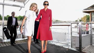 Τα... γαλλικά της Μελάνια και το μίνι της Μπριζίτ 