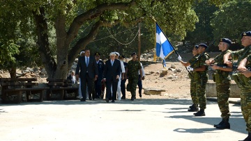 Παυλόπουλος: Το Αιγαίο δεν διχοτομείται - Δεν υπάρχουν γκρίζες ζώνες 