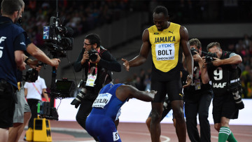 Ο άνθρωπος «αστραπή» τελικά χάνει: Ο Γκάτλιν κέρδισε τον Μπολτ στα 100